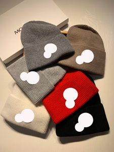 Ontwerper Beanie Luxe hoed Cap gebreide hoed Skull Winter Unisex Cashmere Letters Casual Outdoor Bonnet Geknipt Highs Highs Quality Color