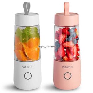 Nieuwe 350 ml draagbare elektrische saper -batterijblender voor smoothie machine mini fruit juicer mixer cup flesgereedschap