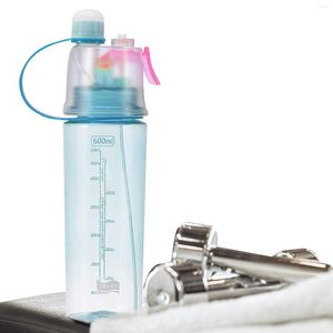 Badtillbehör Set Misting Water Bottle Mist med handtag bärbar utomhus för fitnessresor