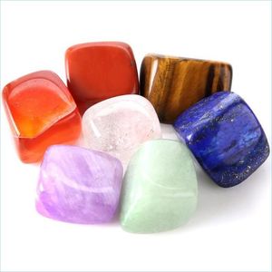 Pedras preciosas reiki soltas sete chakra curandnatural pedra caiu irregular polishing rock quartzo yoga energia decora￧￣o de decora￧￣o dhyhs