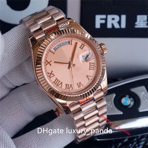 WF made ceramic men's watch week calendar automatic mechanical watches 41mm 3255 movement sapphire 904L luxury gold silver bracelet waterproof watch-3