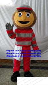 Ohio State Buckeyes Brutus Mascot Costume Adult Cartoon Character Outfit Suit Business Promotion Thanks Will zx295