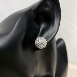 Kolczyki stadnorskie 2022 Moda moda luksusowa biżuteria pełna kryształ duże koraliki shinny design piękny impreza ślub 12 mm wielkość jakość Fine