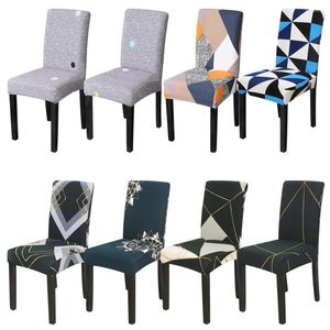 Sandalye, modern yemek odası kapağı yıkanabilir elastik koltuk mobilyaları parti düğün için slipcover
