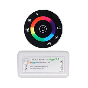 LED Touch RGB Controller Wireless Control RF Panel Dimmer Remote for Strip Lights
