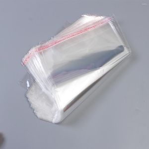 Gift Wrap Bags Bag Cello Cellophane Clearpoly Packaging Bakery Self Resealable Cookie Adhesive Sealing Adhensive Treat Apparel