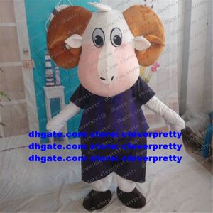 Bighorn Sheep Ram Antilope Gazelle Get Mascot Costume Adult Cartoon Character Outfit Carnival Fiesta Jubileumsf￶rs￤ljning ZX2270