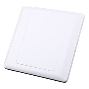 Annan hushållsorganisation Electric Wall Switch Socket Blank Cover Panel whiteboard Abs Outlet Plate Bezel Tool 86x86mm 221111