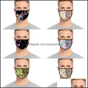Дизайнерская маски Meryl Butterfly Respirator Restable Face Mask