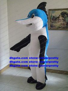 MARLIN SAILFISH Swordfish Billfish Fish Mascot Costume Charakter Business Street Circularize Flyer ZX855