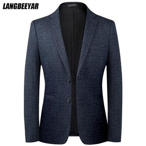 Erkek Suit Blazers Top Sınıf Tasarımcı Marka Günlük Moda Kore Ceket Düzenli Uyum Blazer Erkekler İçin Zarif Düğün Takım Kıyafetleri 221111