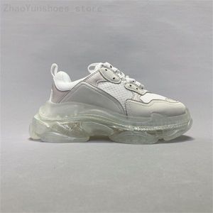 Topquality mężczyźni kobiety swobodne buty biały czarny różowy potrójne slaj makijaż stare sneaker kombinację podeszwy buty męskie buty damskie sportowe chaussures j1