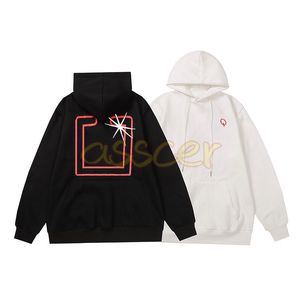 Mens Fashion Shining Star Print Hoodies Designer Long Sleeve Fleece Sweatshirts Unisex Casual Streetwear Asian Size M-2XL