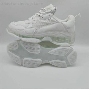 Triple S Beige Sneaker SHUNKY SHEESY مخصص سميك أسفل حذاء حذاء جديد ألوان مدربين أحذية غير رسمية شملت أعلى البيع الأحذية الرياضية في الهواء الطلق J2