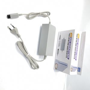 DC 12V 3.7A Power Adapter för Nintendo Wii Console 100-240V EU US Plug Charger Cable Accessories