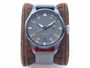 ZF Maker 46mm Test QC Watch Cal.51111 Ruch Mechanical Automatic Męskie Wristwatches Air Overlord Wrists