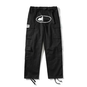Corte дизайнерские брюки мужские брюки американский хип-хоп ретро спецодежда брюки-карго мужские модные свободные спортивные штаны