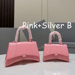 여자를위한 여러 가지 빛깔의 모래 시계 가방 Luxurys 어깨 가방 편지 Crossbody 클래식 트렌드 Ins 핸드백 지갑 지갑 상자 19cm 24cm