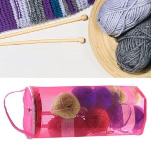 Bolsas de armazenamento ótimos lã de lã de lã bolsa bolsa de lã malha