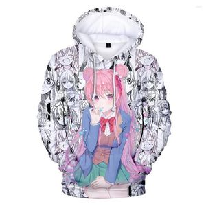 Herrtr￶jor m￤n hoodie 2022 Happy Sugar Life Anime Women 3D tryck Pullover Hooded Sweatshirt Y2K kl￤der Casual Tracksuit trasa