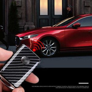 Chave do carro ABS Plastic Style Style Chave de capa Protetor de capa Shell para Mazda 3 Axela CX-30 DM ACESSÓRIOS 2020 2021 T221110