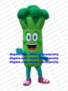 Broccoli Brocoli Brocolli Cauliflower Vegetable Mascot Costume Cartoon Character Party Hard Down Halloween All Hallows zx469