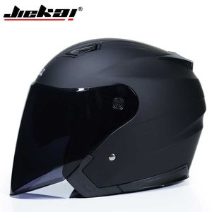 Bisiklet Motosiklet Vintage Kask Çift Lens Kask Motosiklet Açık Yüz Kapakete Para Motocicleta Cascos Para Moto Moto Yarış Kaskları T221107