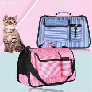 Capas de assento de carro de cachorro Bolsa de pet crossbody um ombro transportador de gato dobrável Oxford Supplies Oxford Supplies Acessórios de animais Acessórios