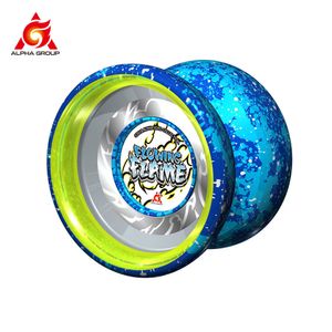 Yoyo Blazing Team YoYo -Votexmaster-Flowing Flame Series Polyester String Magic Lustiges professionelles Kinderspielzeug Geschenke für Jungen 221012