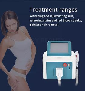 Laser Machine 808nm Diode Laser Hair Removal System Portable Facial and Body Painless Device