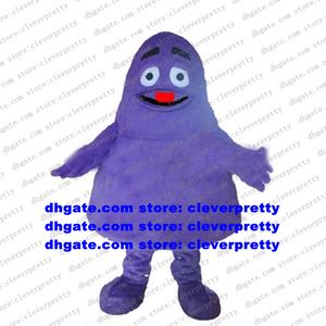 Grimace Purple Monster Mascot Costume Adult Cartoon Character Outfit Suit Shop Celebration Business Anniversary zx2656