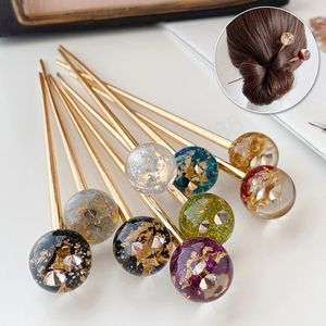 Chinese Style Hair Sticks Starry Sky Alloy Women Hairpins Hair Clip Pins Wedding Hair Accessory Jewelry Gift