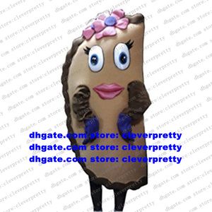 Mascot Costume Wrappers Patty Stuffed Dumplings Boiled Gyoza Adult Cartoon Character Floor Show Greet Guests zx2523