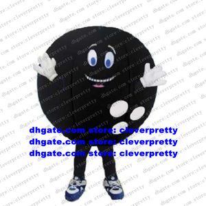 Black Ball Bowling Bowl Mascot Costume Bowling Pin Adult Cartoon Character Sports Party Minipink Top Seller ZX2942