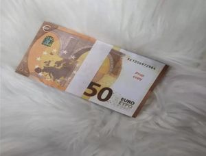 Prop Money Copy Banknote 50 GBP Partisi Malzemeleri Props 2050100200500 Euro Gerçekçi Oyuncak Bar Prop Pops Furm Film Fuxbillets 13726461