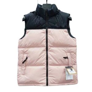 Großhandel 2037 Mode Männer Weste Daunen Baumwolle Weste Designs Herren und Damen Keine ärmellose Jacke Puffer Herbst Winter Casual Mäntel Paare Westen Halten Sie warmen Mantel