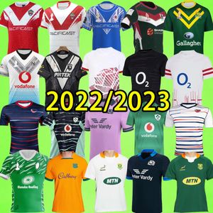 2022 Rugby League Jerseys Wereldbeker Australië Ierland Schotland Frankrijk Engeland Jamaica Nationaal Team Fiji Hongarije Tonga Samoa Zuid Usas Nieuw Afrika Zeeland