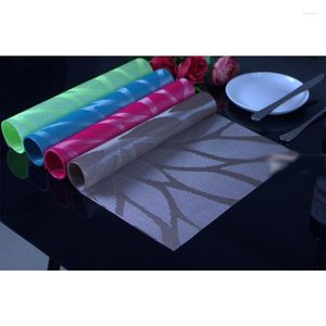 Bord mattor El Green Table Seary Pad High-End Restaurant Waterproof Mat Cafe PVC Home Decoration Placemat