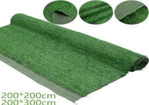 Decorative Flowers Wreaths Artificial Grass Carpet Green Fake Synthetic Garden Landscape Lawn Mat Turf For School3138458