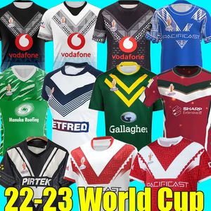 S xl Australia Kangaroo Ireland Rugby Maglie Mondiali Fiji Inghilterra Kiwis Tonga Rlwc Samoa Scozia Samoa Libano Allona camicie grandi dimensioni