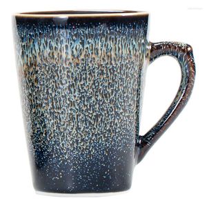 Tazze Kiln Mug Spazzolato Glaze Latte Coffee Cup Retro Water Regalo personalizzato per il tè per gli amici Tiki