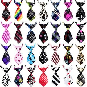 Собачья одежда 2550100PCSLOT PET CAT BOT TIE COLUD MIX Colors Accessories Accessories Retustable Puppy Products Tie Supplies 221111