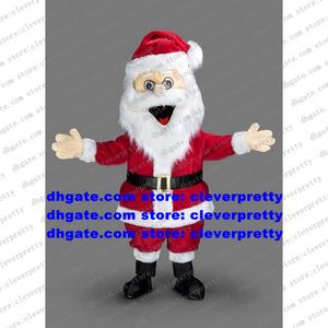 Mascot Costume Father Christmas Santa Claus Clause Kriss Kringle Cartoon Character Festival Gift Manners Ceremony zx2468