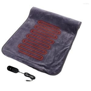 Carpets Electric Blanket 220 110V Graphene Heating Pad 3 Temperature Adjustable Timer Winter Warmer Body Physical Therapy Heated