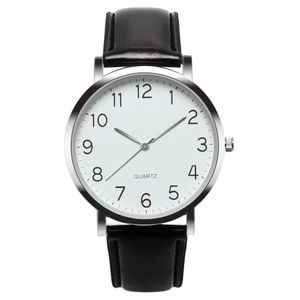 HBP Women Watch Hot Black Sale Leather Band Stainless Steel Analog Quartz Wristwatch Lady Female Casual Watches Montres de luxe