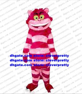 Kostium maskotki czerwonego Cheshire Cat dla dorosłych kreskówek strój postaci garnitur World Exposition urodziny Gratulacje ZX2903