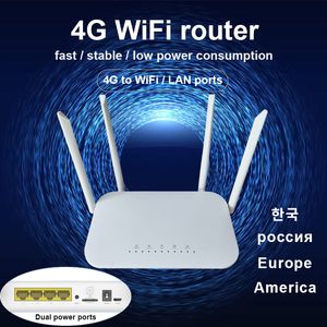 Routery LTE CPE 4G WiFi Router SIM Karta SIM Spot CAT4 32 Użytkownicy RJ45 WAN LAN Wireless Modem 221114