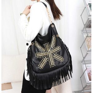 Cross Body Fashion Bearket Crossbody Sagns для женщин -дизайнер бренд -бренд крупные женские сумочки длинные кисточки женская мессенджер 221114