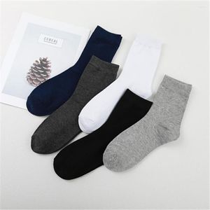 Meias masculinas Moda Men, tornozelo verão primavera de algodão curto vestido masculino casual balck meias meias calcetines hombre todas as partidas