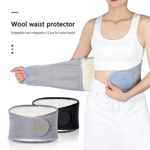 Waist Support Elastic Warm Abdomen Trainer Belt Heating Massage Decompression Lumbar Back Spine Protect Pain Relief